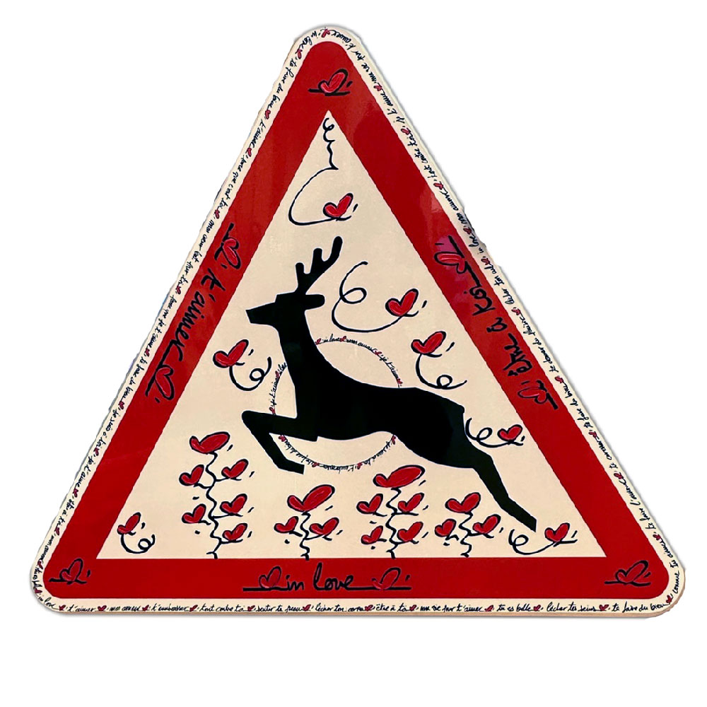 Panneau � la biche, 2023