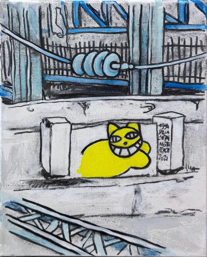 Rue de Jessaint (1994, c'�tait d�j� notre place), 2025