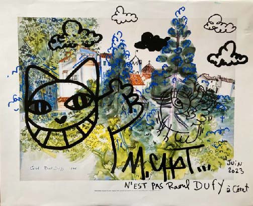 M.Chat n'est pas Raoul Dufy, 2023