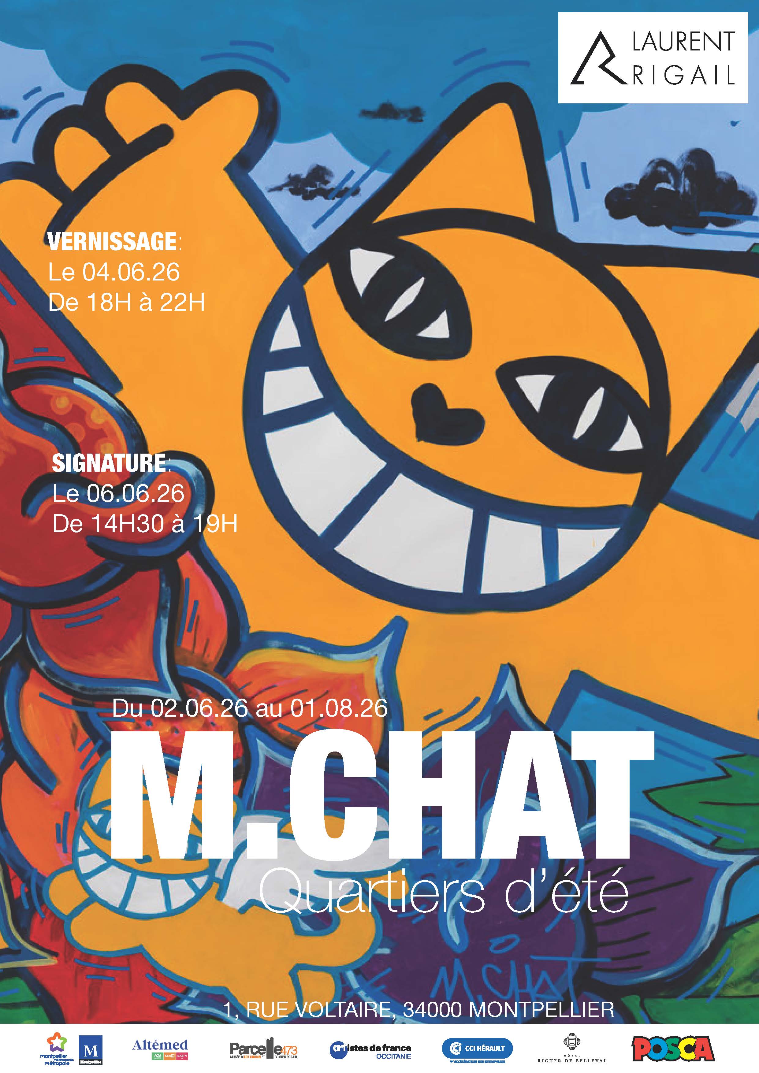 Montpellier // M. Chat - Quartiers d'�t�